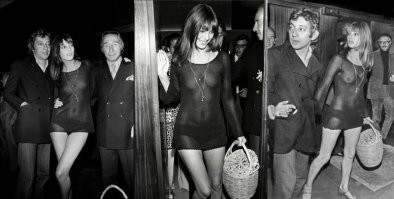 Отличная фотосессия, только она, видимо, забыла трусы снять.