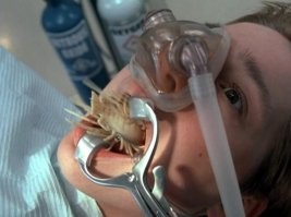 3. «Металлический стержень на лампе в кабинете моего стоматолога щёлкнул, прибор упал и ударил меня прямо в зубы» 

Пункт назначения)))