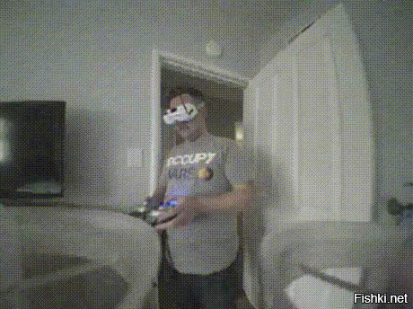 Последнее , что увидел квадрокоптер!!!