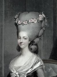 Если своими волосами природа обидела, делали накладные.