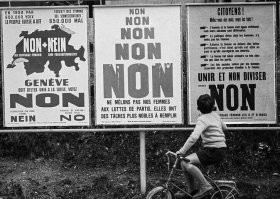 Швейцария Женева, 1959г. Голосуйте НЕТ! праву женщин участвовать в выборах.

Они уже тогда подозревали, к чему приведут бабы в политике...