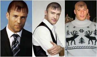 Нормальный пацанский причесон.