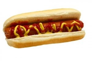 - Мне хот-дог (горячую собаку). Эх-ма... А у вас есть другая часть собаки?