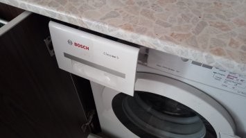 Стиралка в кухонном гарнитуре