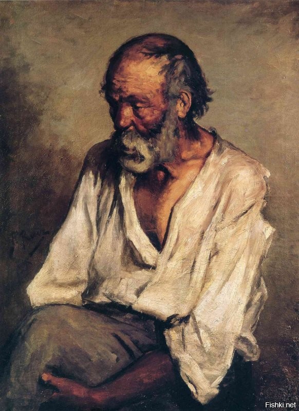 Здесь скорее всего, "Женщина, падающая с лестницы, держащая в руках трёхлитровые банки с огурцами".
Ну, как-то так...

А вот работы Пикассо...

Микеланджело, ИМХО - да, прорисована каждая мышца, волос, любая мелочь, но... выглядит всё это как фигуры из воска в музее "Мадам Тюссо"...

"Христос в родительском доме"... Тоже, пластилиновая какая-то картина... По мне, так - "Невольничий корабль" намного лучше.

А мне нравятся картины, которые передают эмоции, настроение, энергетику... Что бы "цепляли"... Не важно, "клетчатый" это или "реализм", или "психоделия"...

Вот, что первое собрал (по быстрому) - это мои приоритеты. Можно ещё и про скульптуры (памятники) добавить, но уже не время, да и тема другая... Так что пока всё!