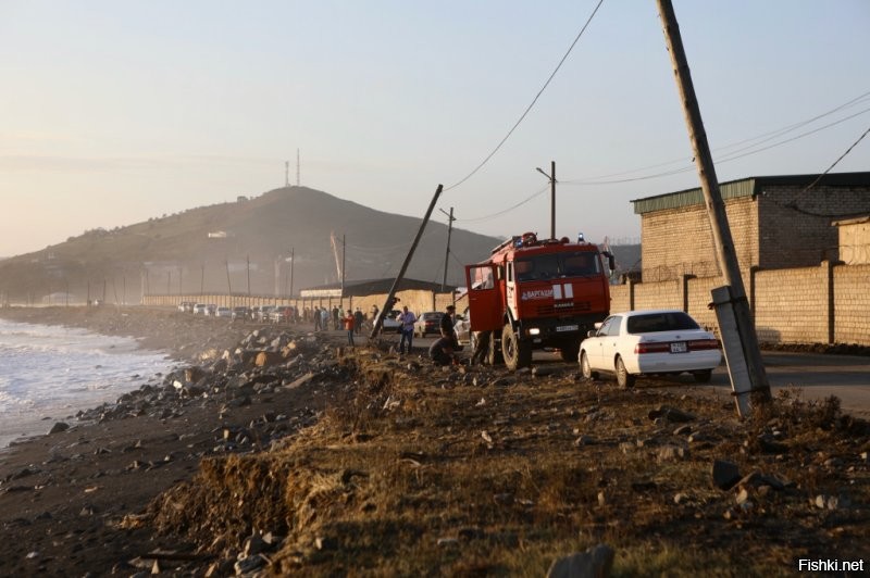 А вот эта-же дорога после тайфуна...