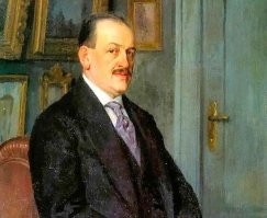 Мальчишка, стоящий к нам лицом на переднем плане - ретроспективный автопортрет автора картины. Николай Петрович Богданов был незаконнорожденным сыном батрачки. Слухи об отцовстве Сергея Александровича Рачинского появились уже тогда.
И, если это так, академик сделал для своего сына всё, что мог по тем дерьмоватым временам.