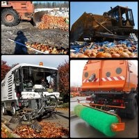 Несколько часов? 
Т.е. местная полиция, несколько часов, не могла вызвать один трактор с отвалом или одну уборочную машину?