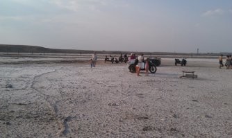 Баскунчак. 
Тоже очень соленое. :)