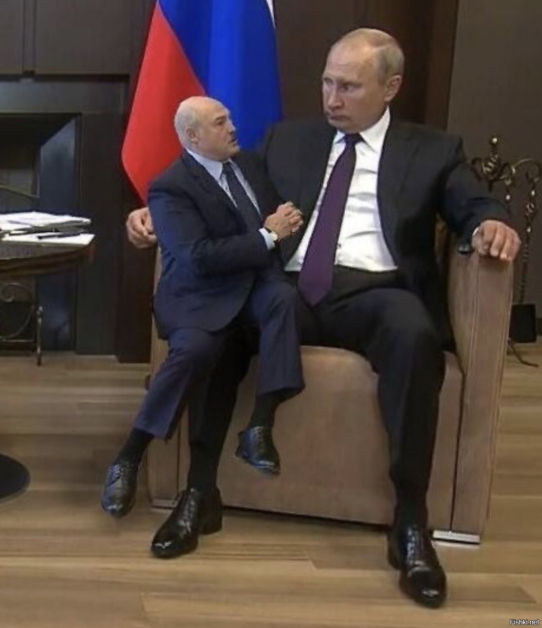 Путин и Лукашенко в Сочи 2020
