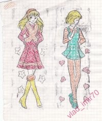 а у меня с сестрой еще "Юный модельер" была, тоже рисовать любил.