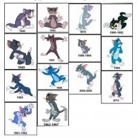 самый "нелюбимый" Том это как на картинке 63-67 гг. Он ужасен, как и все мультики этого периода. А более поздние я и вообще никогда не смотрел