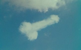 В небе порой и не такое увидишь