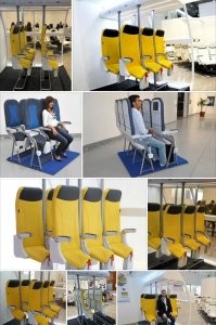 Унитаз с наклоном? 

Тут сидения в транспорте могут поставить "с наклоном".