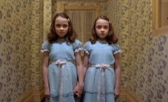 Хоть ещё и не девушки , а дети, но их появление страшнее