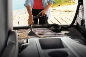 Honda Odyssey - опционально встроенный пылесос.