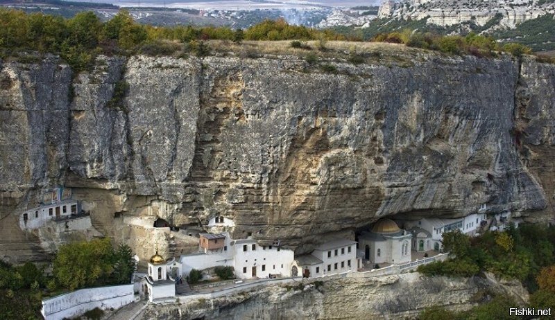 Свято Успенский пещерный монастырь - Бахчисарай (Крым)