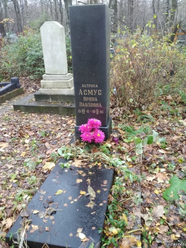 Похоронена в Ленинграде на Большеохтинском кладбище.