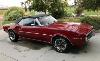 Кабриолет Pontiac Firebird 1967 года выпуска 25 лет простоял в гараже