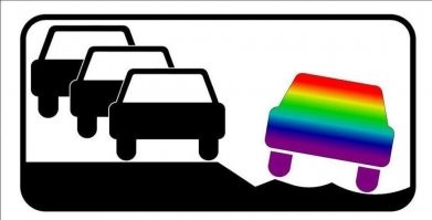 Нелегкая судьба обочечника: врезался в скорую помощь  