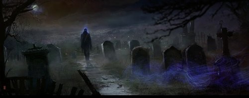 "в частности, пытается внедрить в грибницу светящиеся в темноте споры, чтобы в будущем их свет указывал места человеческих захоронений."

Ага. Как нибудь так: