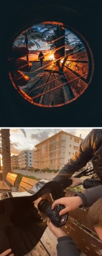 Все круто, вот только с гитарой не понятно. Ведь можно было гитару и не ломать, а использовать просто кусок картона, с вырезанной дыркой, вдоль которой протянуть несколько проволок