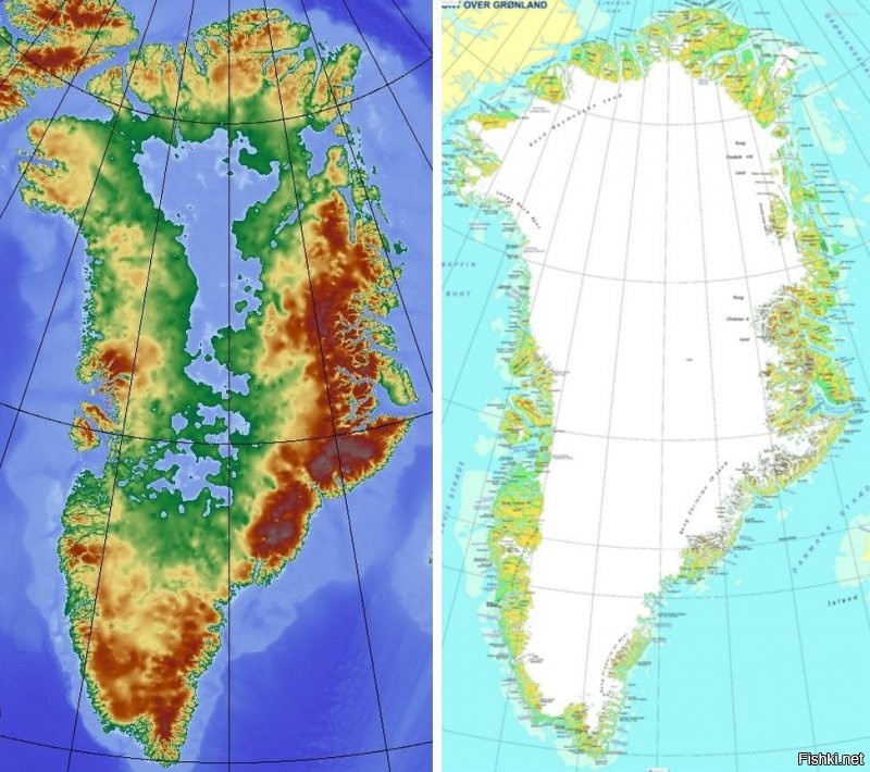 Почему Гренландия остров, а не материк?
