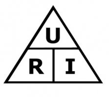 Мнемоническое представление закона Ома. Если закрыть пальцем искомую величину, то становится ясно, как её рассчитать. И то, что U находится вверху треугольника, тоже легко запомнить, у неё оба конца смотрят вверх