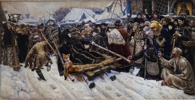 «Боярыня Морозова» Сурикова, или как сдвинуть сани на картине. Рассматриваем детали