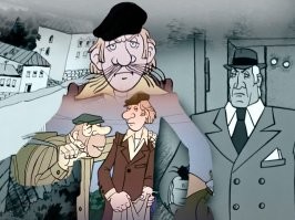 Вася Куролесов похож, а Рашпиль нет. Это похоже сценарий с набросками.