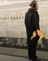 На Тургеневской вот так надо ездить.