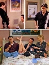 Ну в "Друзьях" у них полно было постеров на русском!
