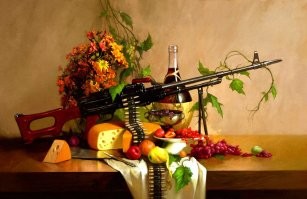 Мужской дизайн: оружие для мирных целей