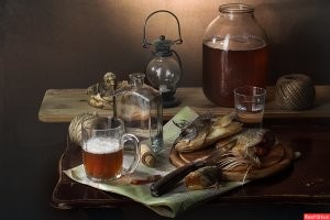 Водовка - главная приправа к пиву и это не вещь.