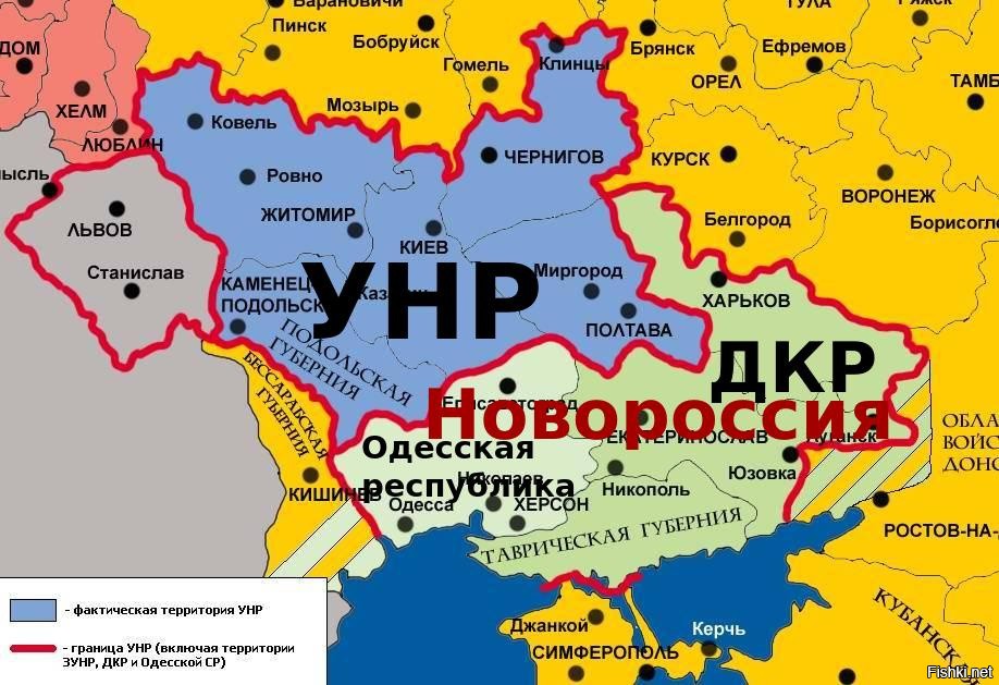 Украина карта присоединения земель