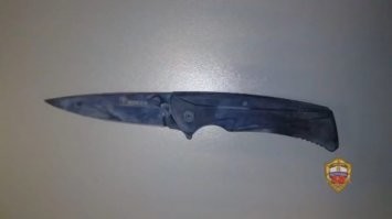 В московском метро пьяный мужчина с ножом пристал к девушке и начал ей угрожать