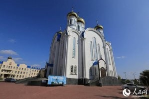 Самая большая церковь в Центральной Азии, а не в Евразии.