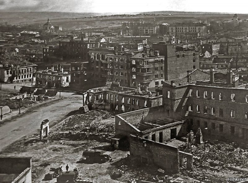 Смоленск после освобождения 1943 год