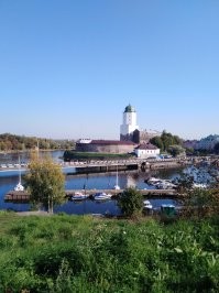 Никаких руин в Выборге не видел, по крайней мере неделю назад. Друг рассказывал что город масштабно реставрируется. Дорога на выборгском направлении расширяется. Красивый, уютный город. Замечательные люди !