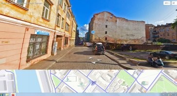 смотря где смотреть - вдоль набережной всё красиво - но чуть в сторону - и зрелище весьма печальное. 
вот с панорамы яндекс-карт - Крепостная улица, рядом с Часовой башней.