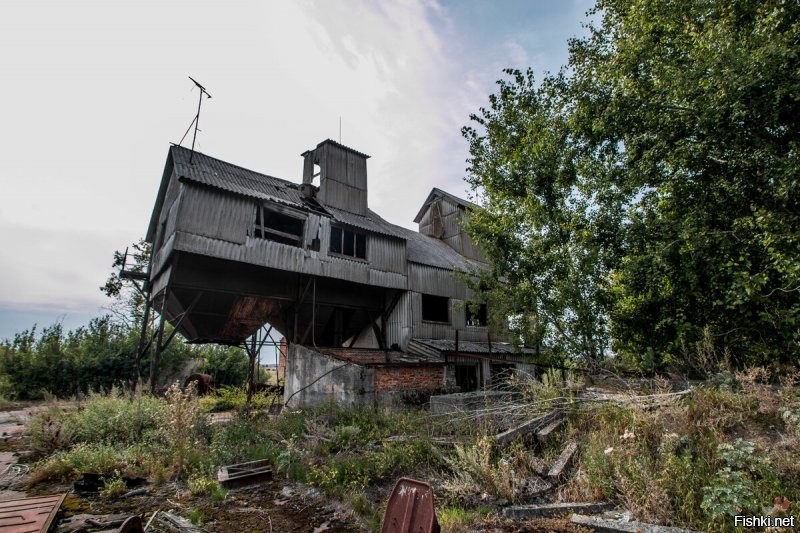 Оставленный колхоз в Чернобыльской зоне Обнаружили тот самый элеватор из "Сталкера" 

ик