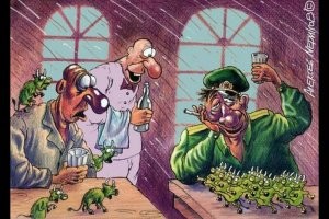 Хорошо, что к главному дизигнеру не приходят черти зеленые...