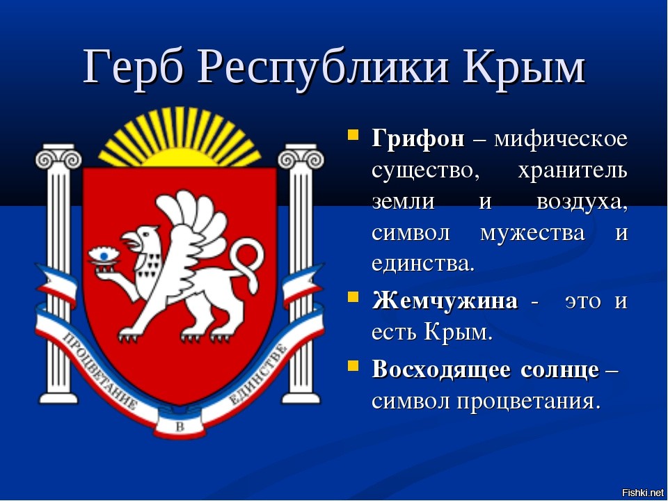 Рисунок герб крыма