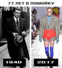 Писк моды  -  справа