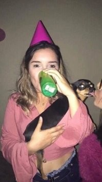 Девушки и их питомцы