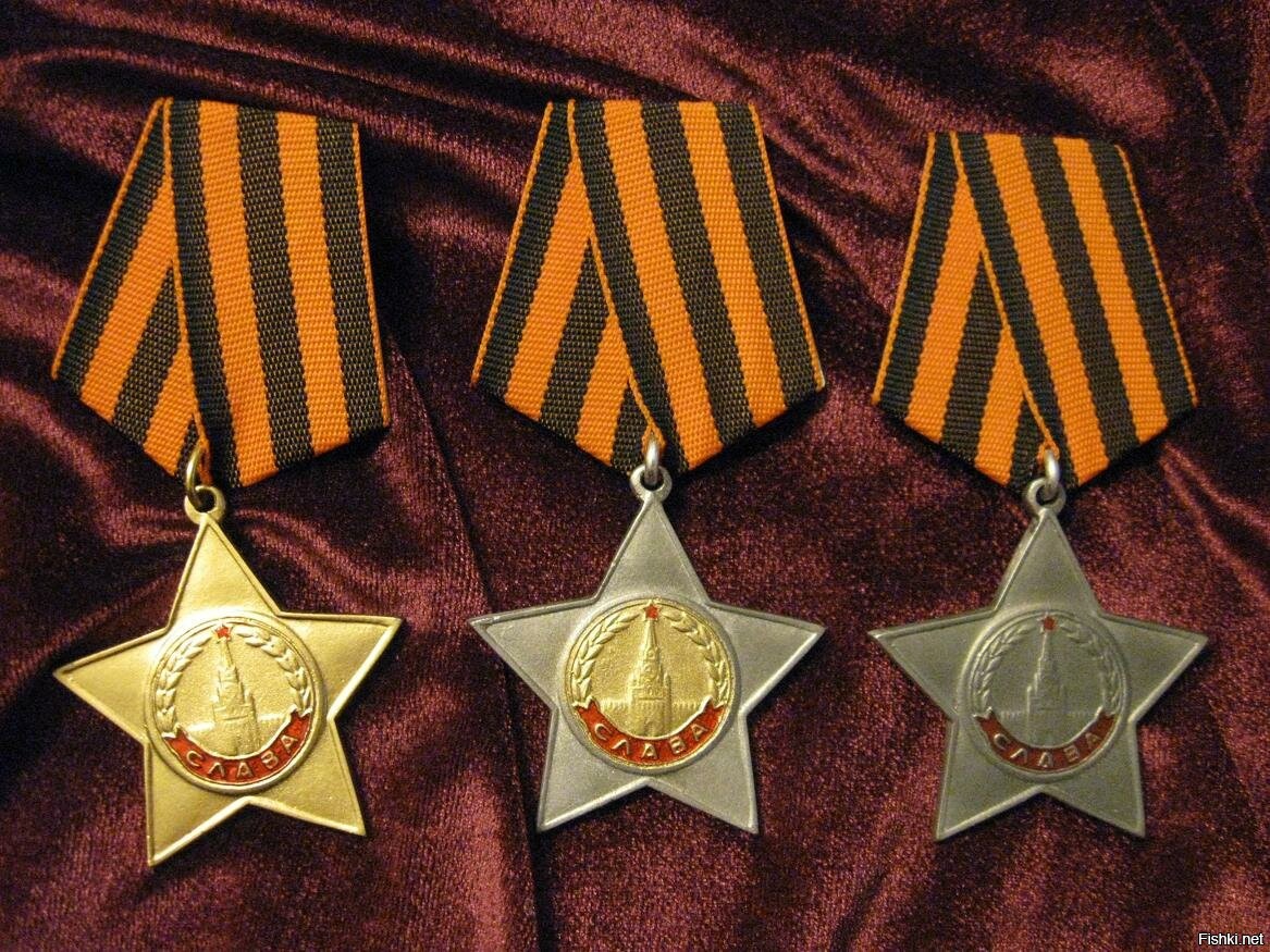 Какая из наград не имеет на орденской медальной ленте изображения гвардейской ленты