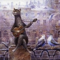 Питерские котики Владимира Румянцева