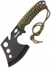 как вариант, туристический топорик.