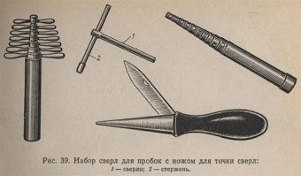 Ответ: "Это нож для заточки трубчатых сверл"

Не совсем точно. Правильно было бы написать, что это Нож для заточки сверл для корковых и резиновых пробок. Идет в комплекте с этими сверлами.
А то народ дернется ими алмазные точить. Расстроится...