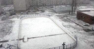 И над ней обязательно должен быть каток!!